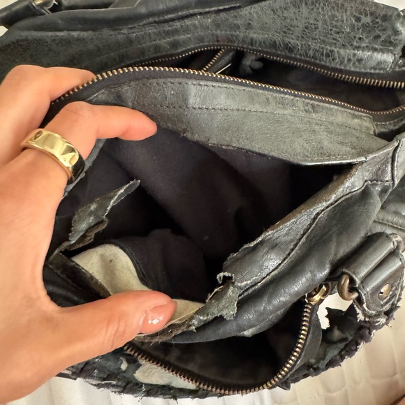 Balenciaga Le city small motorcycle bag circa 2005 black - Picture 5 of 7